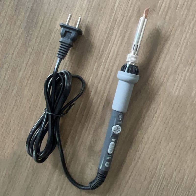 100W High Power Adjustable Temperature Soldering Iron for Electric Vehicle Battery Welding, Home Circuit Board Desoldering, Tin Melting Gun