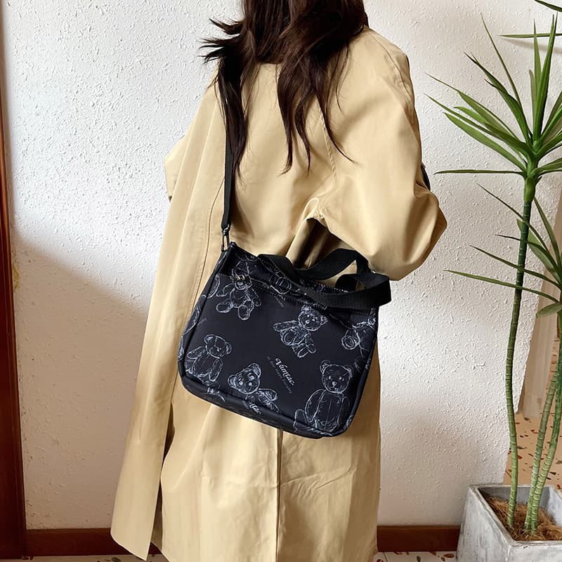 Large Capacity Canvas Tote Bag Shoulder Bag Handbag Shopping Bag Women's Commuter Travel Bag