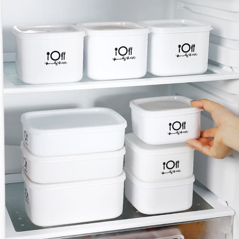 Student Lunch Box, Household Refrigerator Storage Box with Lid, Food-Grade Fruit Lunch Box, Bento Sealed Preservation Box