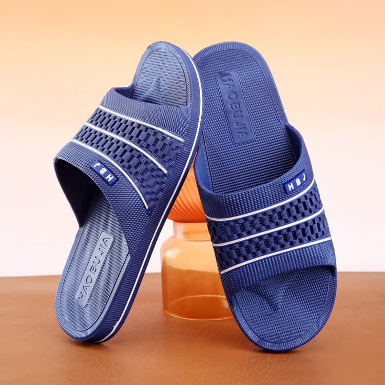 Men's Summer Bathroom Slippers, Anti-Slip, Anti-Odor, Indoor Home Slippers, Size 45-48