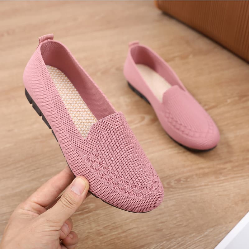 Spring/Autumn Women's Shoes Leisure Fashion Canvas, Flyknit Soft Sole Fisherman Flat Breathable Old Beijing Cloth Shoes Drop Shipping