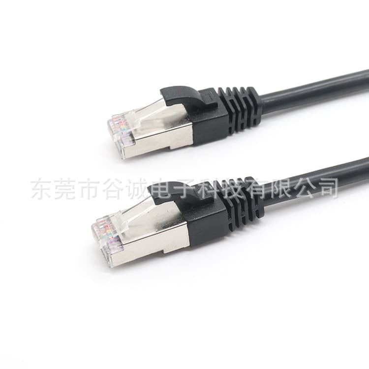 Customized RJ50 10P10C connector telephone cable, 10P connector network cable, RJ50 male-to-male network cable