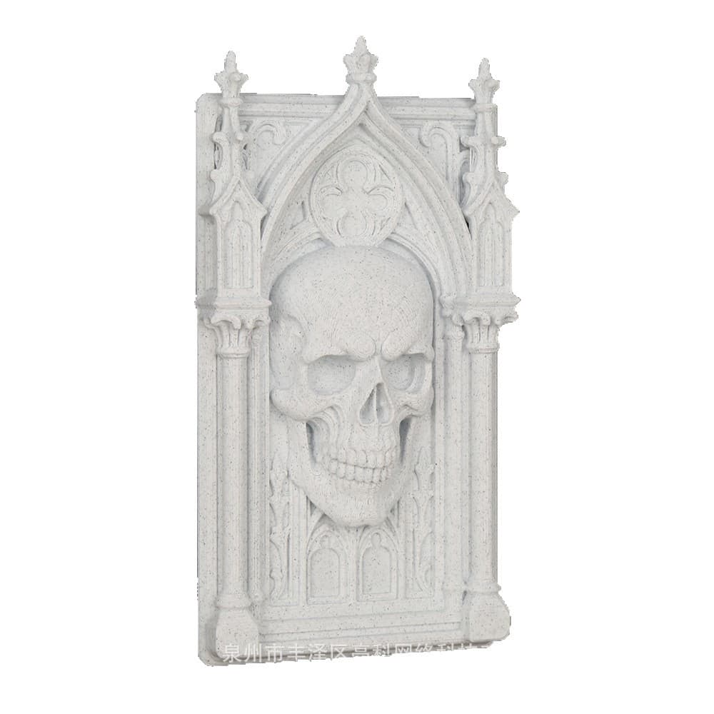 1 Gothic Church Window Skeleton Wall Hanging Decoration for Retro Personality Home Wall Decor