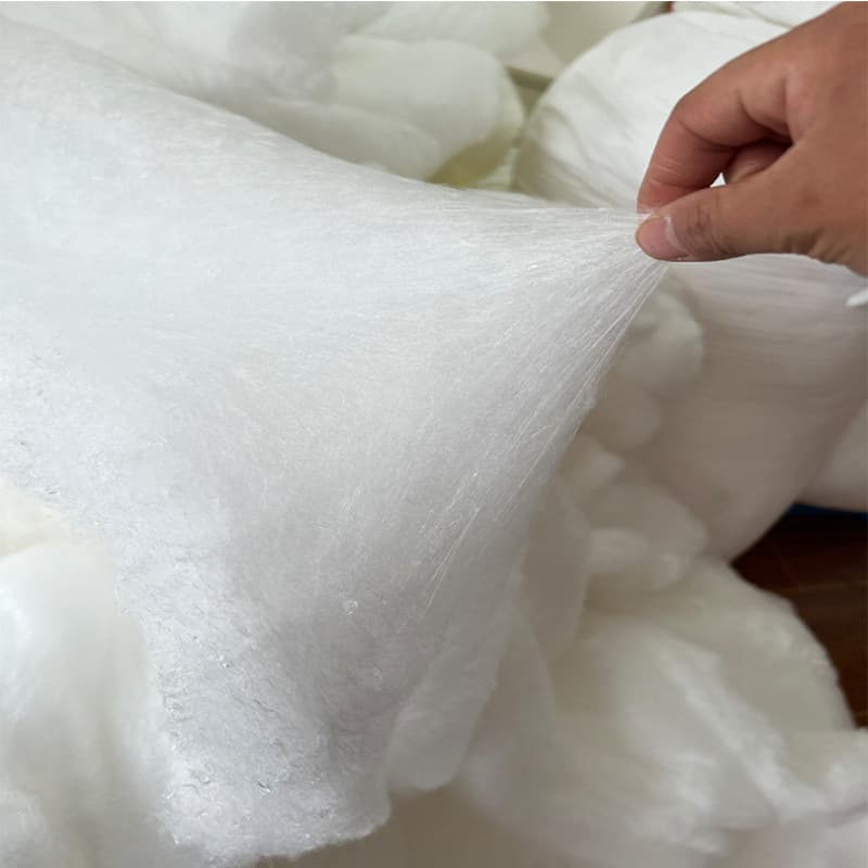 Tongxiang single and double cocoon mulberry silk raw material, silk padding, semi-finished quilt padding, handmade quilted silk quilt core wholesale