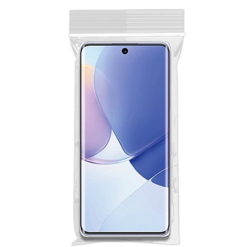 Phone Waterproof Pouch, Touchscreen-Compatible, Plastic Zip-Lock Protective Case, Disposable Dustproof Sealed Bag Packaging