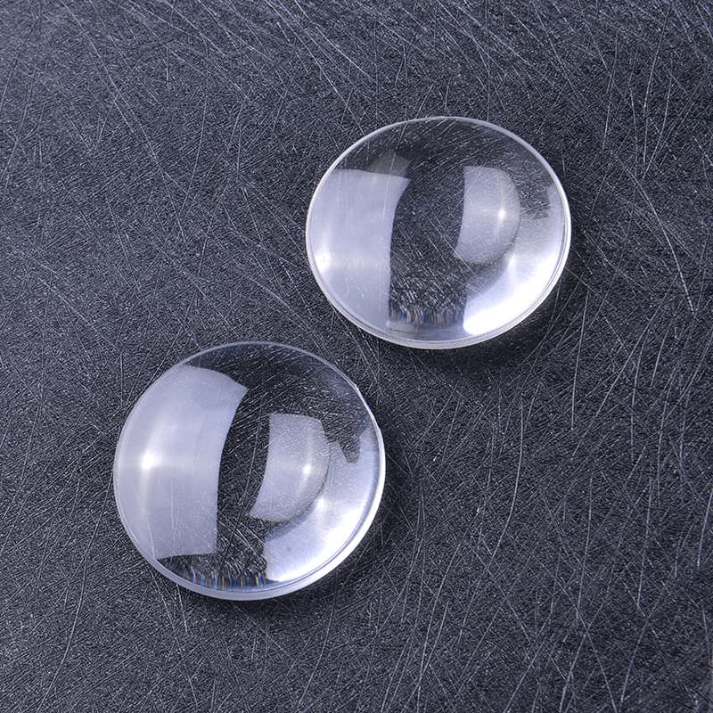 Sample magnifying glass lens, telescope lens, convex lens, concave lens, concave mirror, mother mirror, acrylic lens