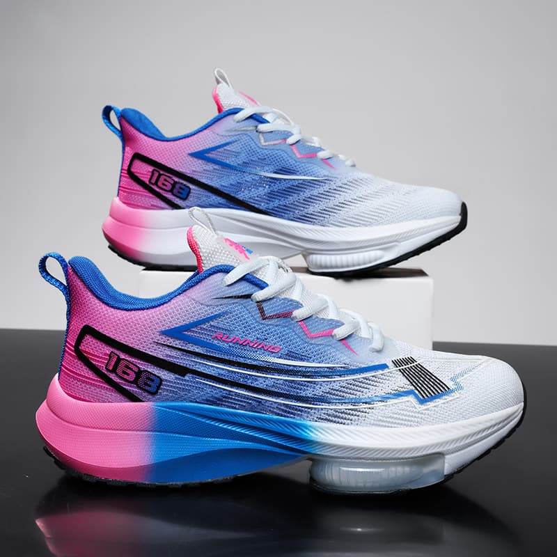 Sports Outfit Youth Fitness Training Shoes Spring Summer Breathable Running Shoes Adult Running Shoes Cushioned Casual Shoes