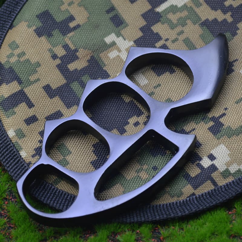 New Tiger Claw Knuckle Duster Four-Finger Punch Knuckles Legal Weapon Self-Defense Escape Window Breaker Knuckle Ring