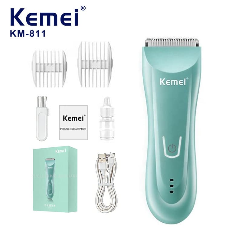Kemei Electric Hair Clipper Anti-Scald Baby Hair Trimmer Home Hair Cutting Machine Small Hair Clipper Wholesale KM-811