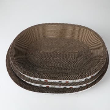 Cat Scratcher Board Cat Bed Nail Grinder Corrugated Cardboard Cat Supplies Scratching Tray Cat Toys