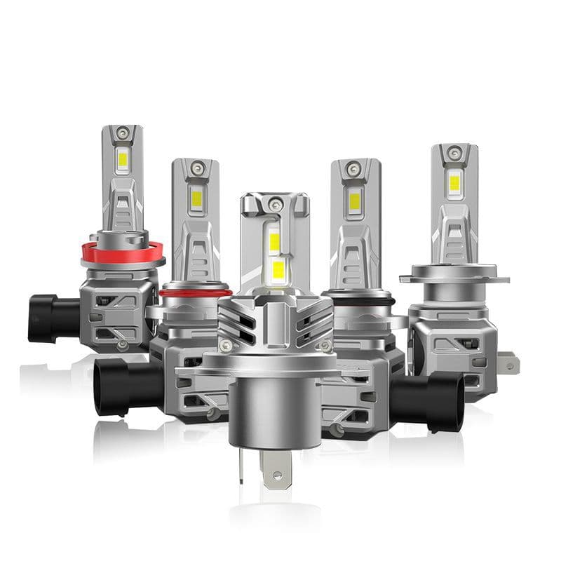 ZS8 LED Car Headlight Bulbs, Plug-and-Play H7 H4 H11 LED Headlight Conversion Kit, High-Power Fog Lights, Hot-Selling Spotlights for Cross-Border Market