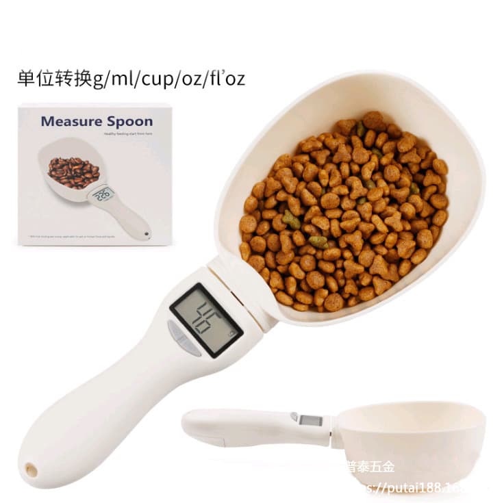Manufacturer's dog and cat food pet scale, high-precision large spoon/tbspoon scale, electronic measuring spoon, coffee scale, electronic spoon scale