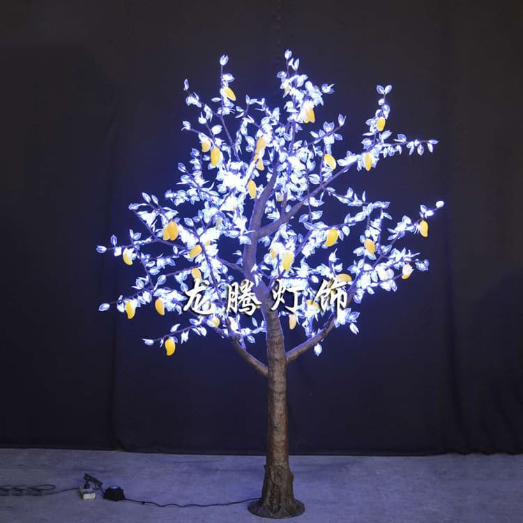 LED Simulation Fruit Tree Mango Tree Apple Tree Landscape Fruit Tree