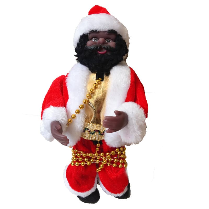 Cross-border Christmas Creative Gift Electric Santa Claus Climbing Ladder Bead Christmas Children's Toy Decoration