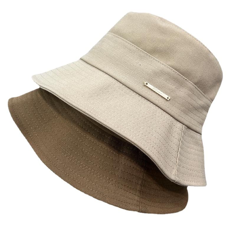 Korean Instagram bucket hat, spring/autumn sun protection hat, forest-style retro versatile casual basin cap, custom factory