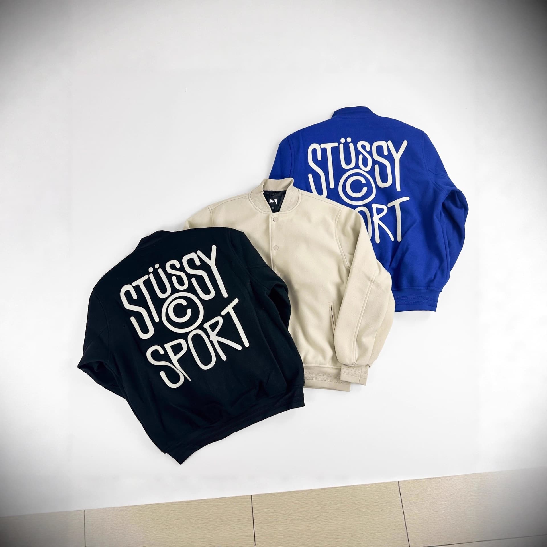 Cross-border Quality Stussy Baseball Jacket Collection, Stussy Jacket, Casual Loose Unisex Available for Drop Shipping