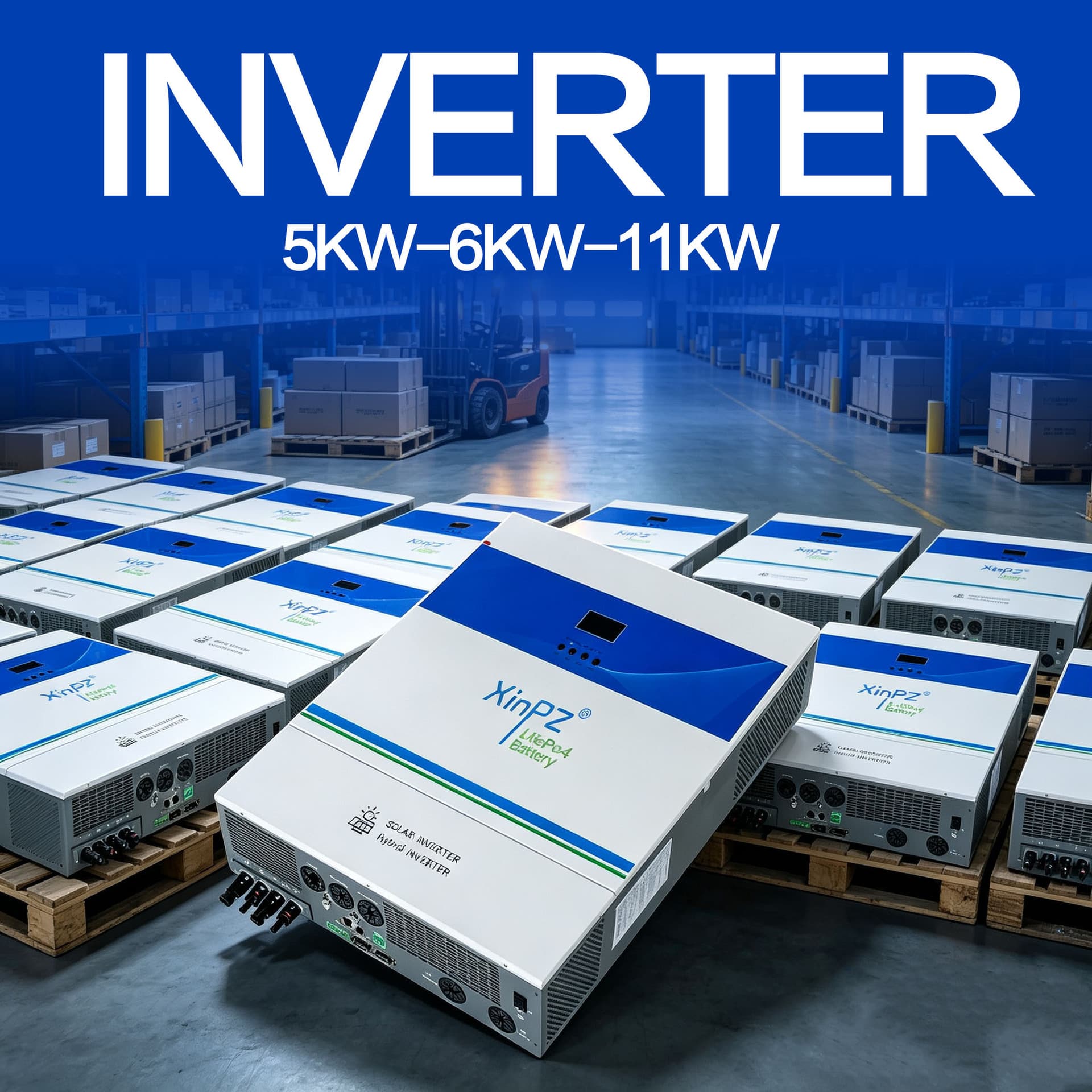 INVERTER In Stock Energy Storage Battery 7.5Kwh Energy System 51V 300Ah LiFeP