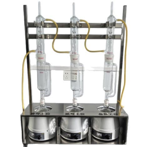 New Soxhlet Extractor CQY-3 Extraction Apparatus for Soluble Matter Content Determination Extraction Device Wholesale