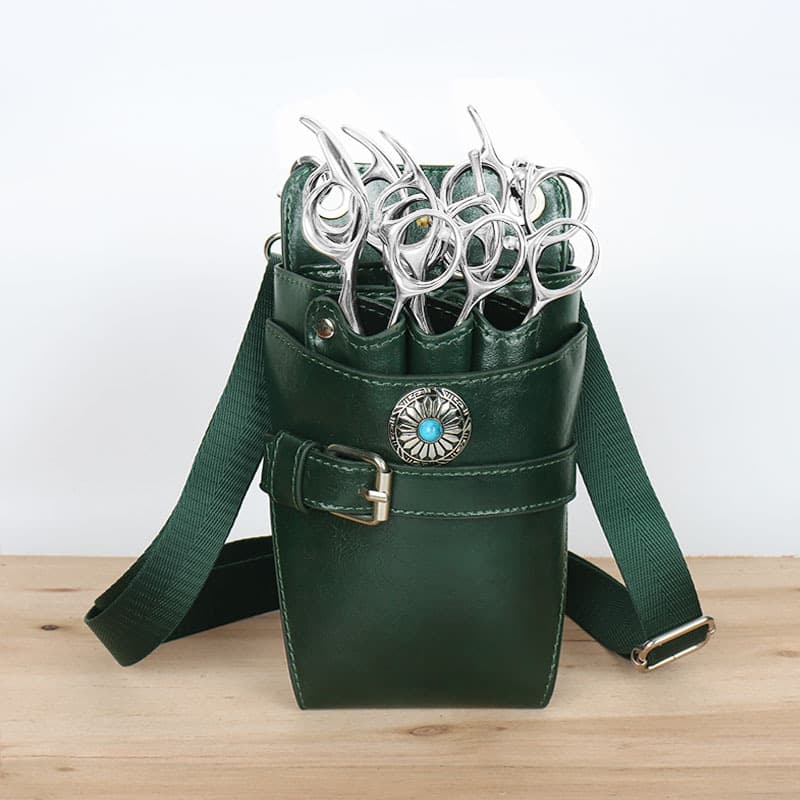 Factory Supply Cross-border Hairdressing Scissors Bag Stylist Waist Bag Creative Trendy Professional Barber Crossbody Tool Bag