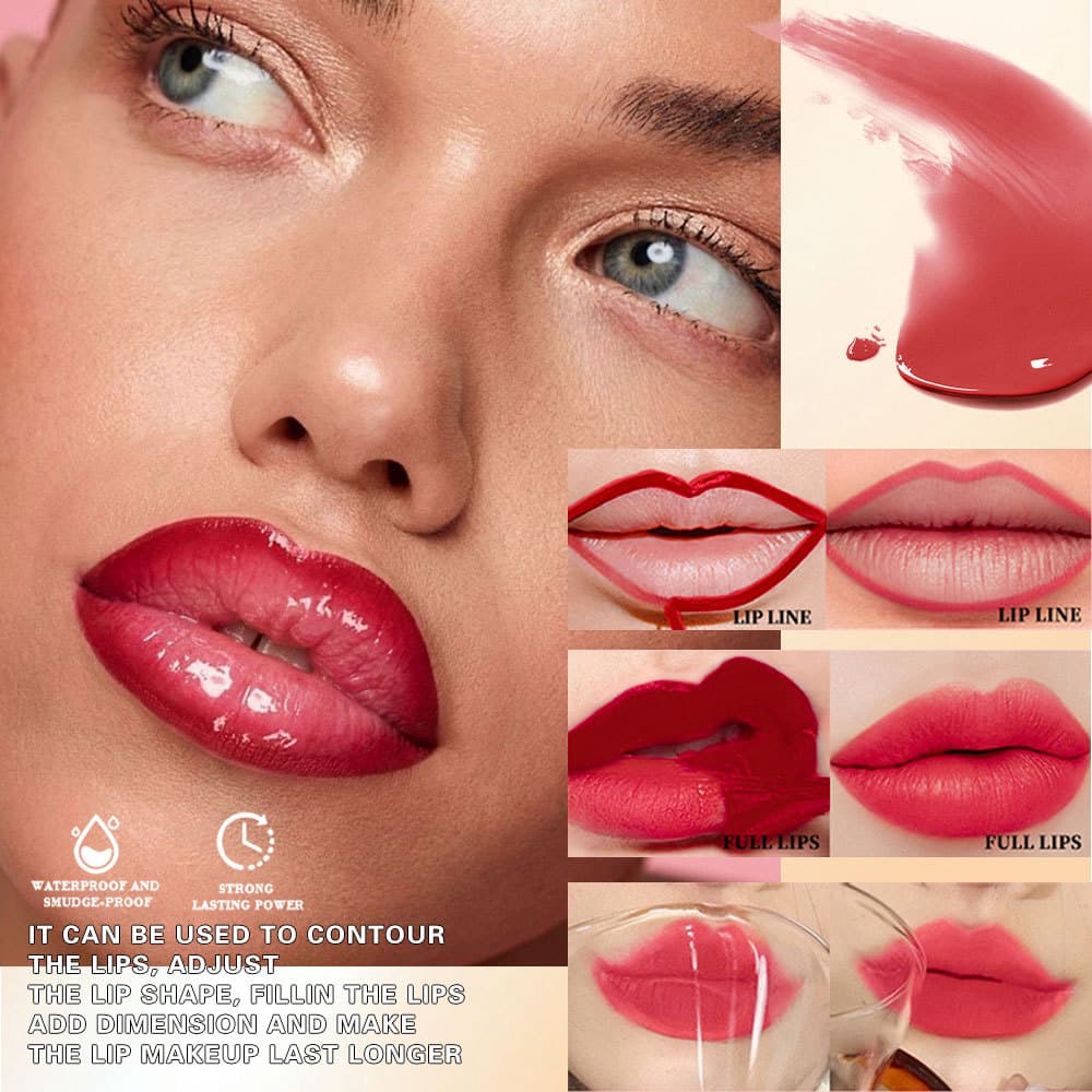 [Foreign Trade] Double-Ended Peel-Off Eyebrow Gel Eyebrow Dye Peel-Off Lip Color Wild Eyebrow 3D Tint Cream
