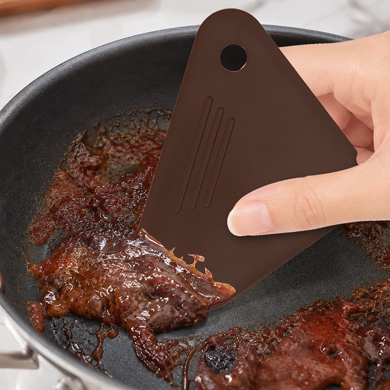 Spot PC plastic scraper pot bottom cleaning scraper, washing pot, pan, dish, non-stick pot scraper, oil scraper