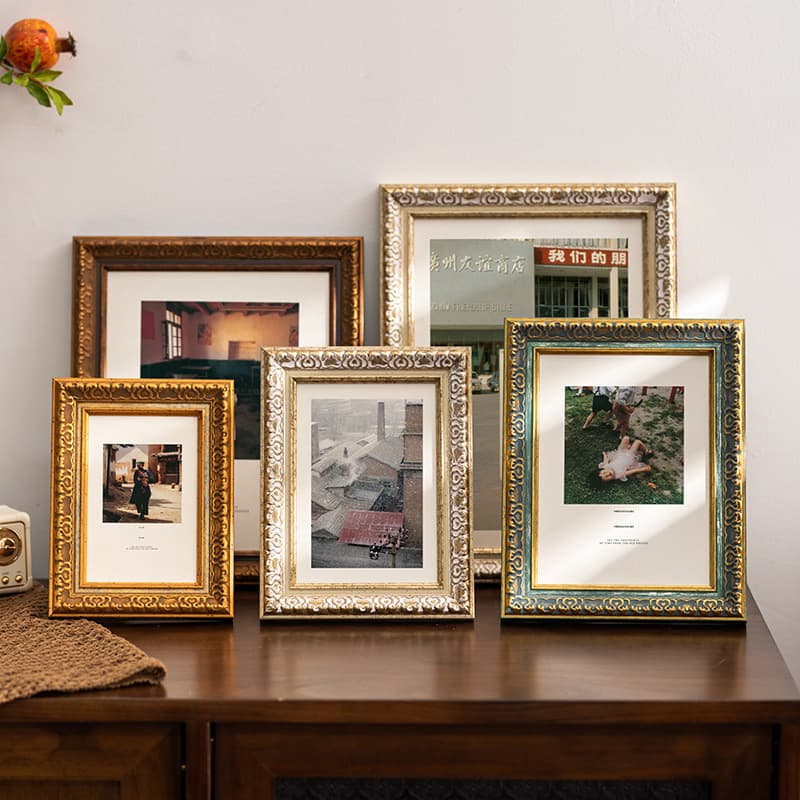 American-European Cross-border Export Wedding Photo Frame 6-inch Photo Frame Wall-mounted 57810-inch Horizontal Frame Tabletop A4 Palace Picture Frame