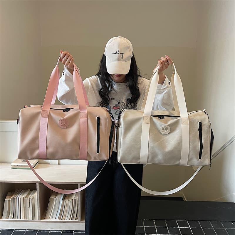 Fashion Sports Gym Bag Custom Logo Travel Bag Wet-Dry Separation Large Capacity Crossbody Shoulder Bag