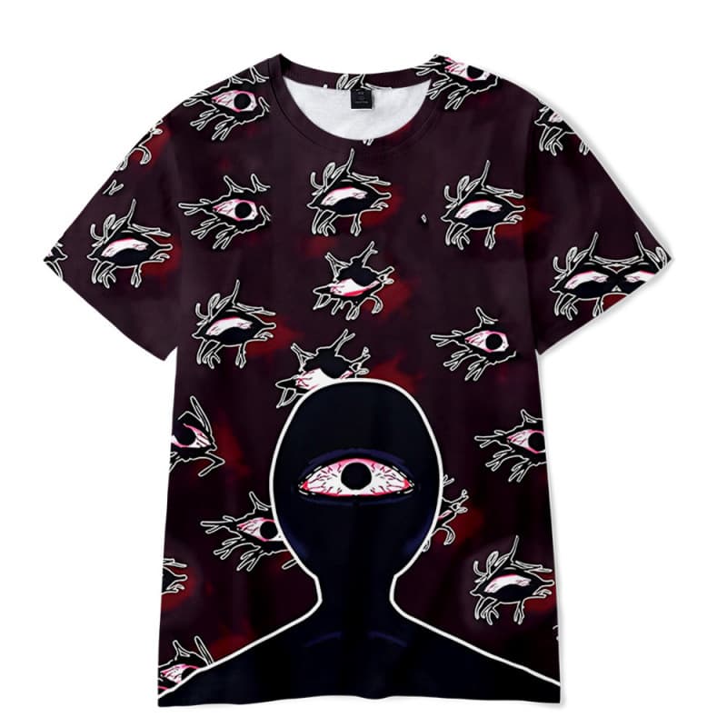 Cross-border new escape gate short sleeve digital print T-shirt