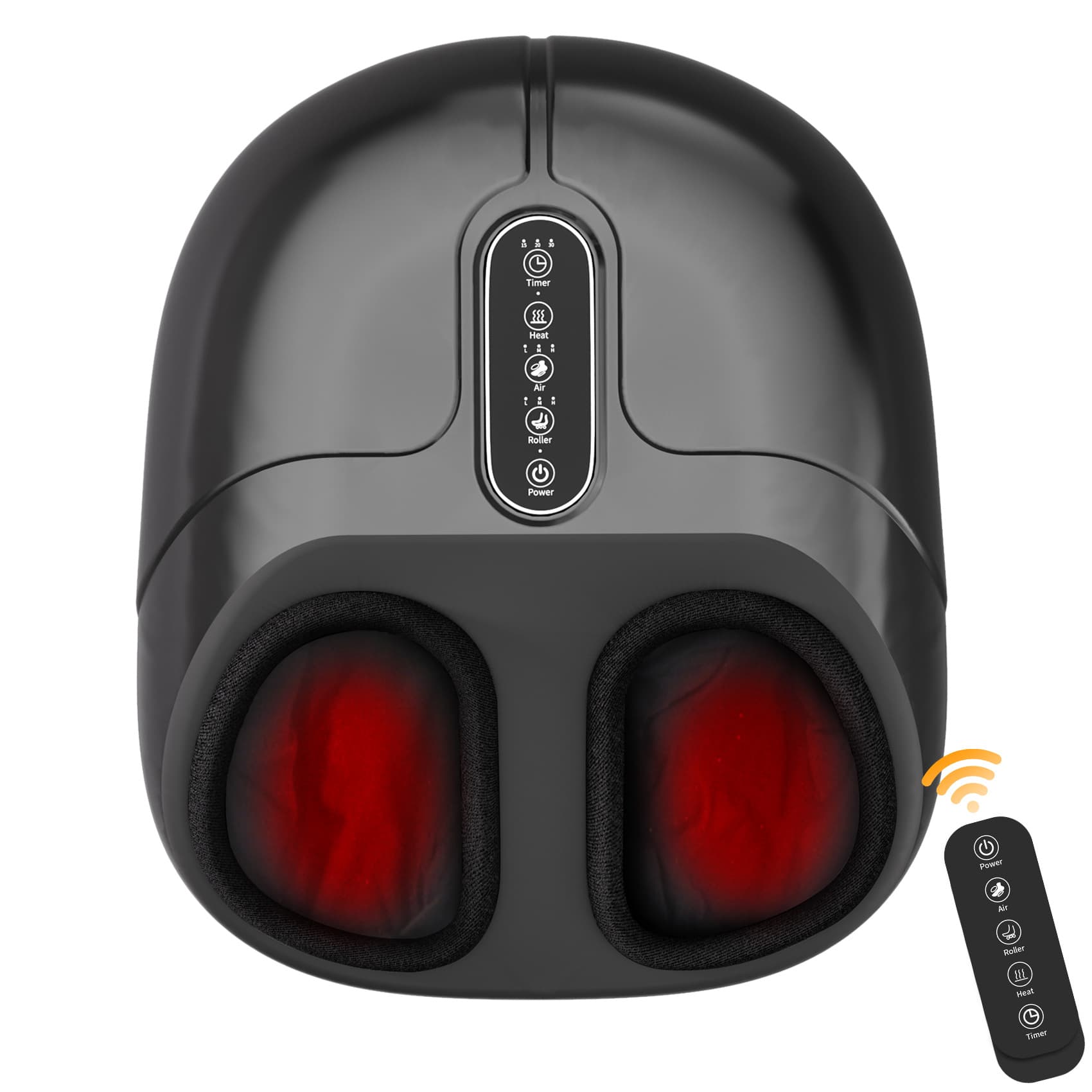 Cross-border Foot Massager Full Wrap Foot Massager Home Smart Airbag Automatic Kneading Leg Massage Device