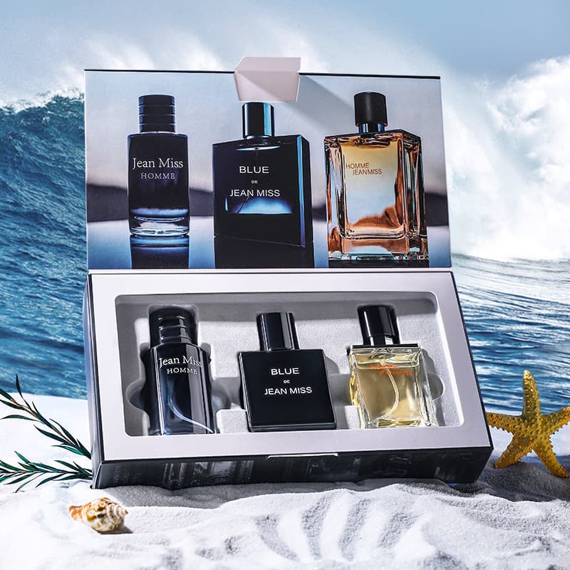 Blue Earth Men's Perfume Set Long Lasting Light Perfume Wholesale Earthly Wild Perfume Woody Aromatic Men's Fragrance Set