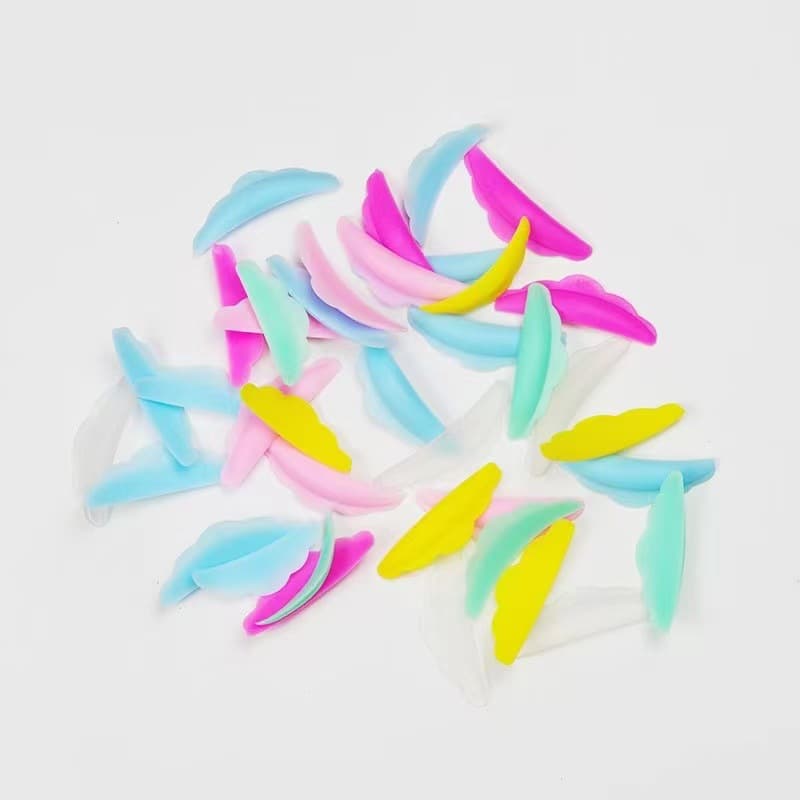 Eyelash Perming Silicone Pads, Eyelash Perming Assistant, Perming Tools, Y-Brush, Multiple Colors Available