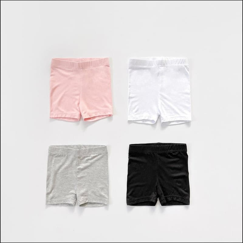 2026 Summer Kids Shorts Ins Solid Color Toddler Leggings Simple Style Lightweight Breathable Pants for Children