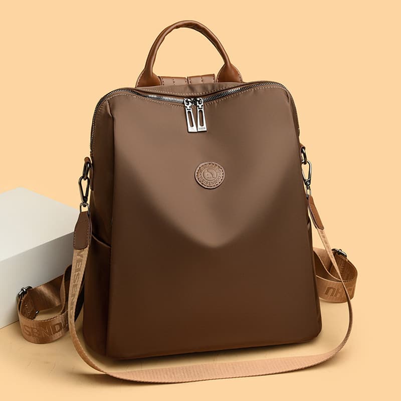 Cross-Border Thickened Oxford Cloth Backpack for Women, New Multi-Functional Commuter Travel Backpack, Large Capacity Student School Bag