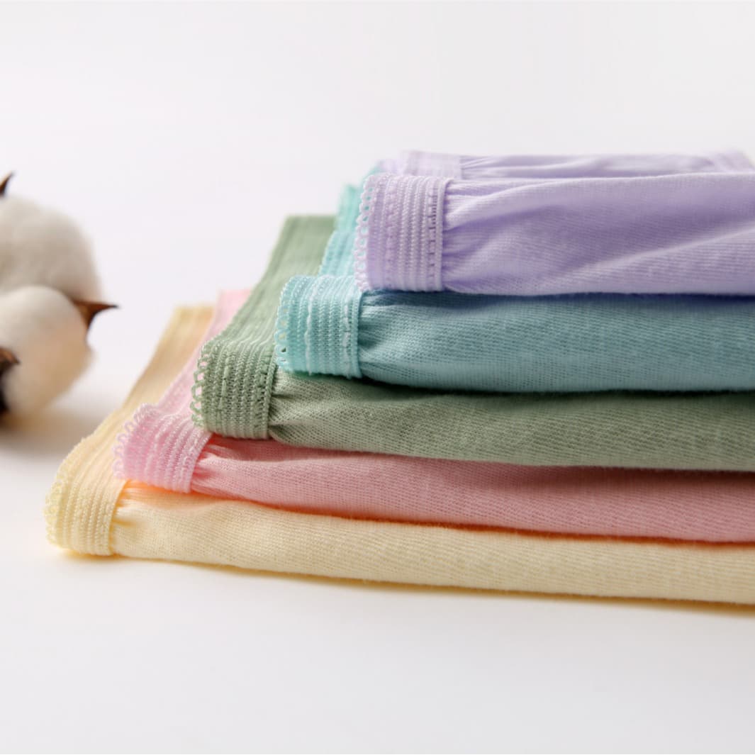 Women's Full Color Pure Cotton Disposable Panties, Breathable, for Pregnancy, Travel, Daily Use, Convenient, No Wash Needed, Everyday Wear, Assorted Colors Sent Randomly
