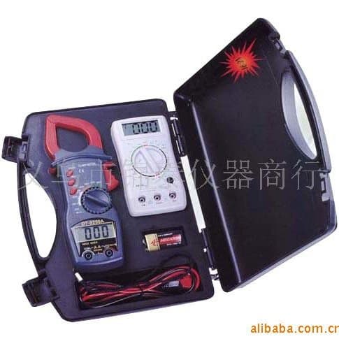Digital Multimeter and Clamp Meter Set for Electrician Maintenance and Measurement Tools, High-Precision Current, Voltage, and Resistance Testing Instruments
