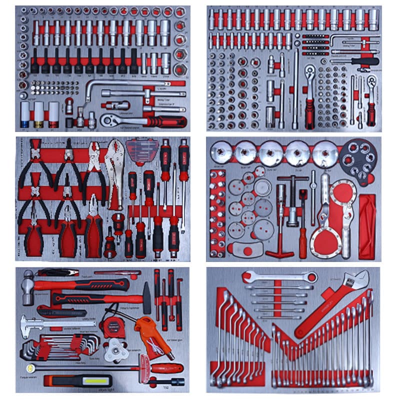 421-Piece Comprehensive Tool Set, 7-Piece Professional Auto Repair and Mechanical Repair Tool Set, Workshop Tool Set