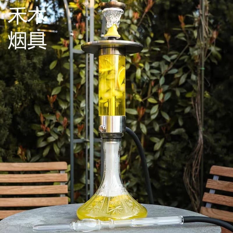 New Arabic Hookah Hemu Smoking Set New Acrylic Cylinder Hookah Shisha Hookah