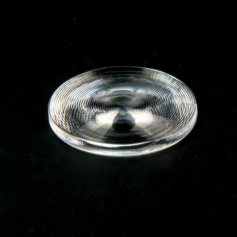 Small Fresnel Lens 90mm Diameter Large Flashlight Lens LED Light Fresnel Acrylic Threaded Lens WL