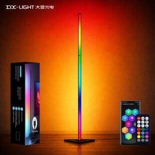Cross-border Floor Lamp, Living Room Colorful Floor Ambiance Lamp, USB Bluetooth APP Sound-activated Rhythm Floor Lamp, Italian Floor Lamp