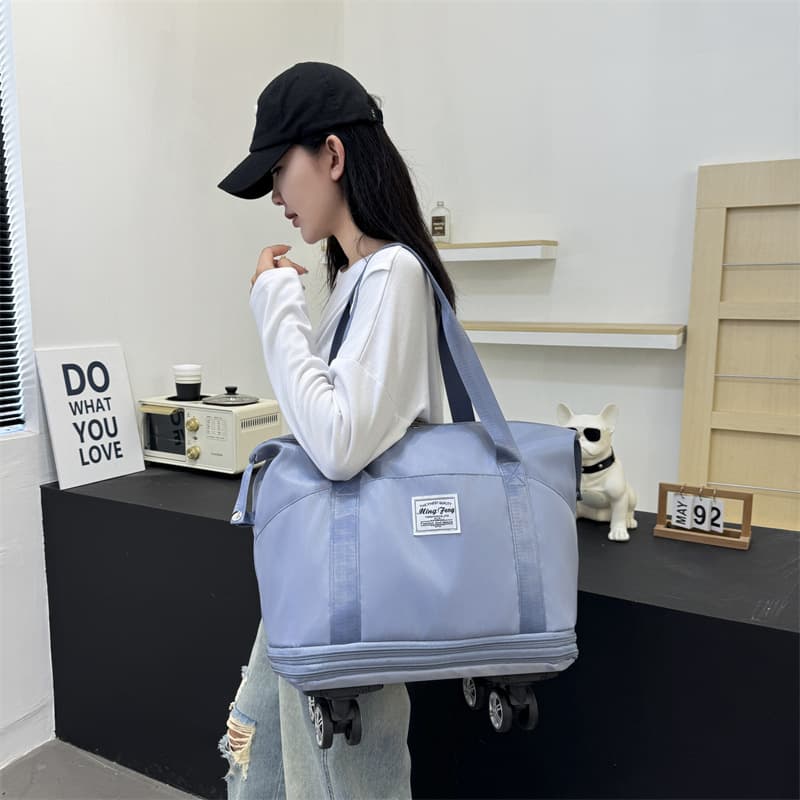 Wet and Dry Separation Gym Bag, Independent Swim Bag, Sports Bag for Men, Large Capacity Travel Tote Bag