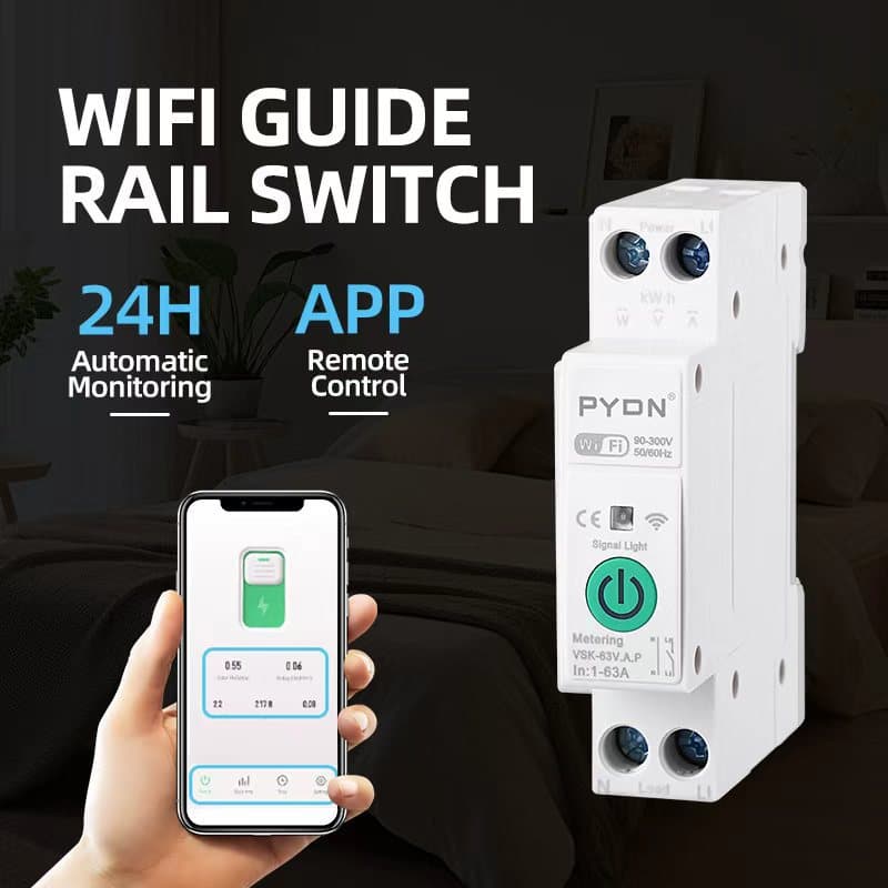 Cross-border wireless remote control switch wifi smart remote APP remote control circuit breaker power control switch