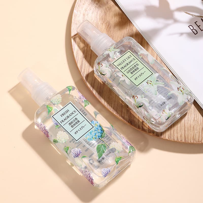 Best-selling English Pear & Freesia Fresh Body Mist for Women, Long-lasting Light Fragrance, Student Valley Lily Room Perfume