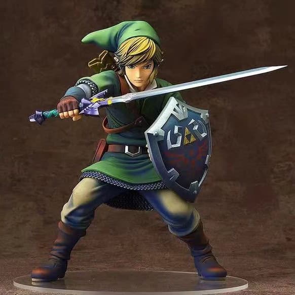 Anime Merchandise The Legend of Zelda: Breath of the Wild Link Figure Model Statue Collectible Toy