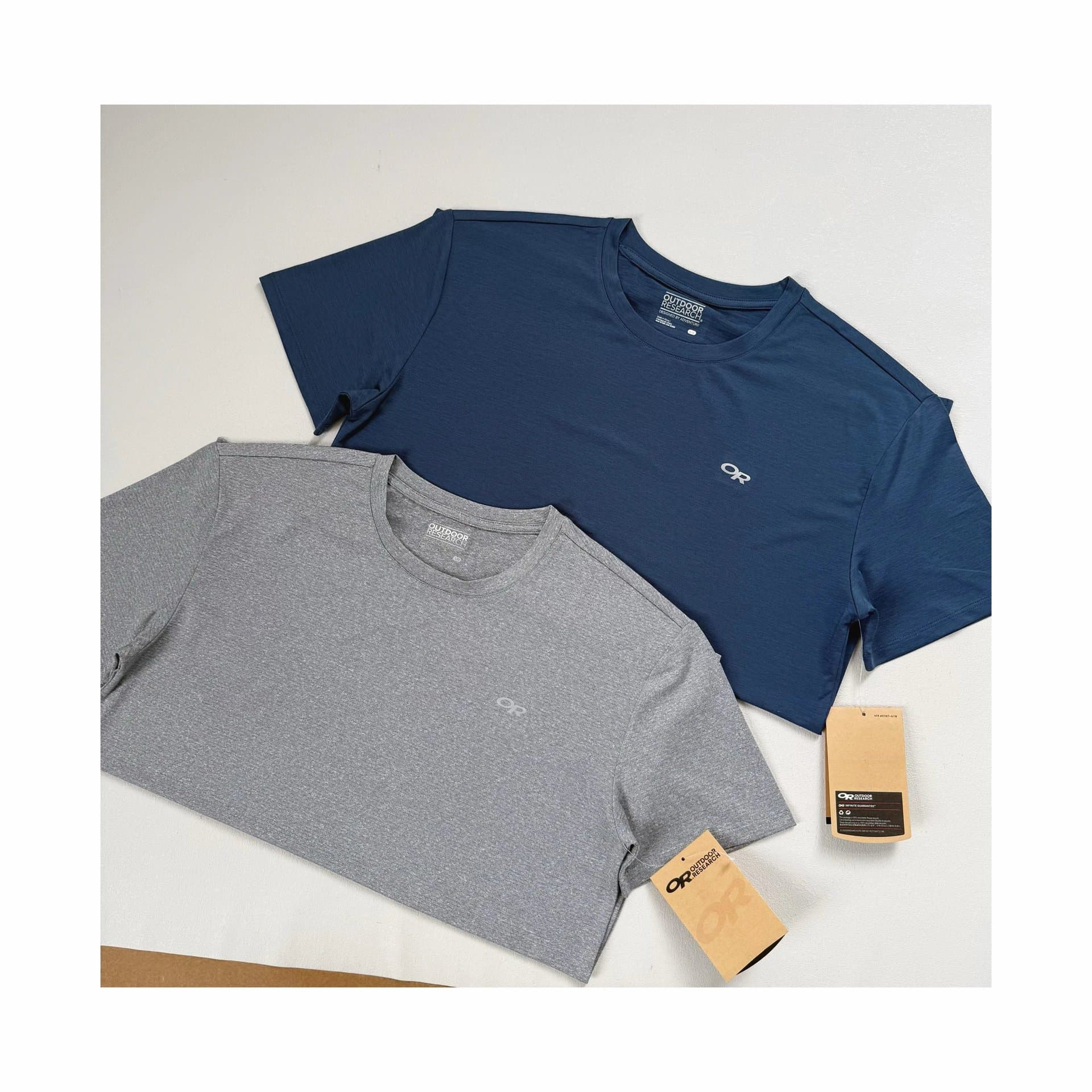 Must-Have for Fitness Enthusiasts # American Outdoor Brand OR Reflective High-Stretch Breathable Quick-Dry Functional Fitness Short-Sleeve T-Shirt