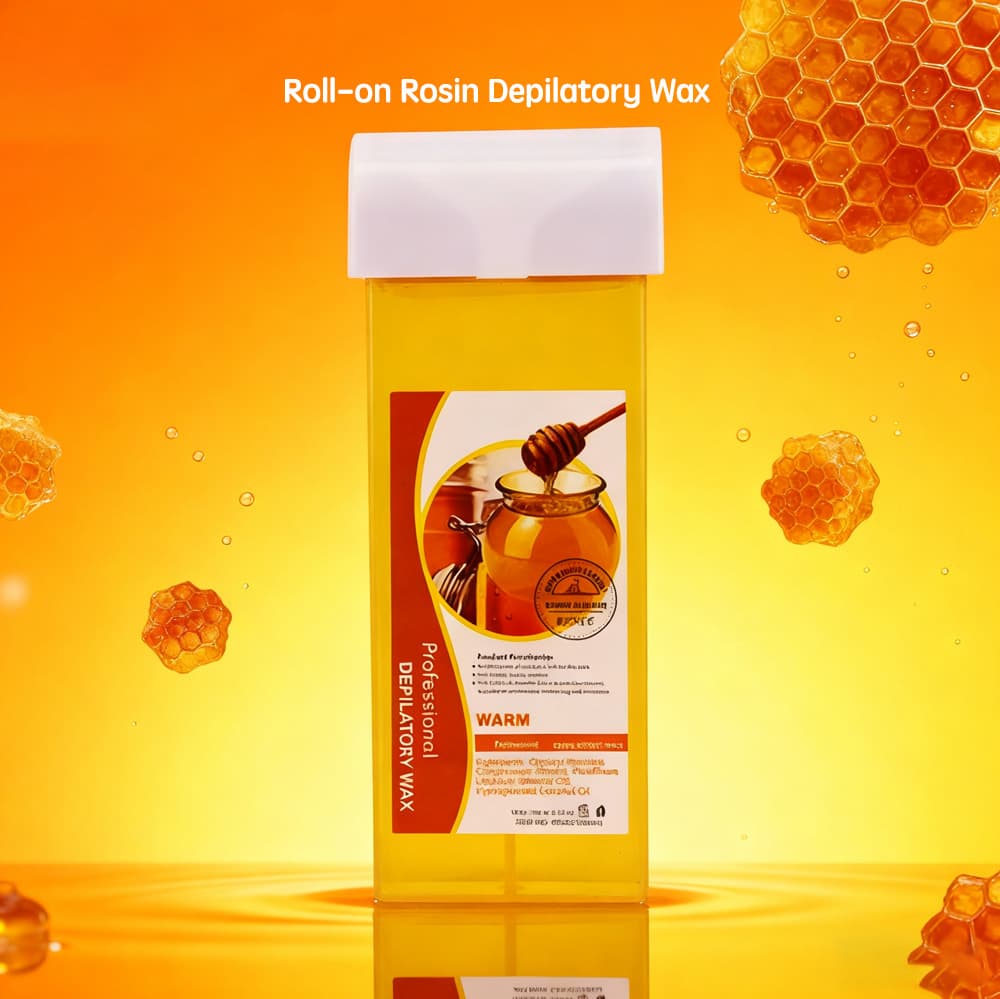 Portable Hair Removal Wax, Beeswax Rosin Wax, Handheld Hair Removal Roller-Type Soft Wax 150g Cross-Border Wholesale