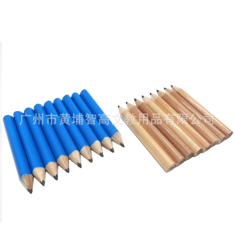 Pencil manufacturers wholesale custom 3.5 inch thick triangle pencil student calligraphy writing pen can print logo
