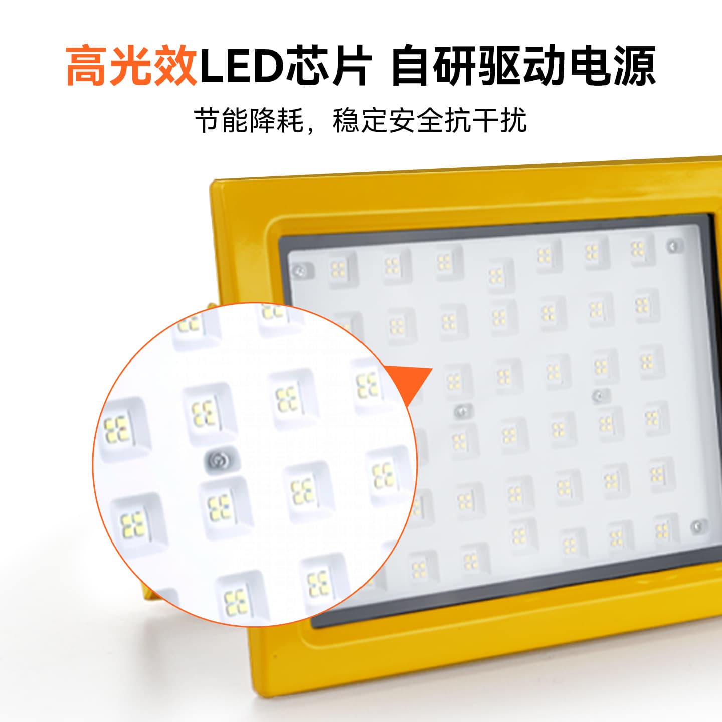FSL Foshan Lighting LED Flood Light, Explosion-proof Light for Warehouses, Garages, Factories, Stadiums, Industrial Explosion-proof Ceiling Light