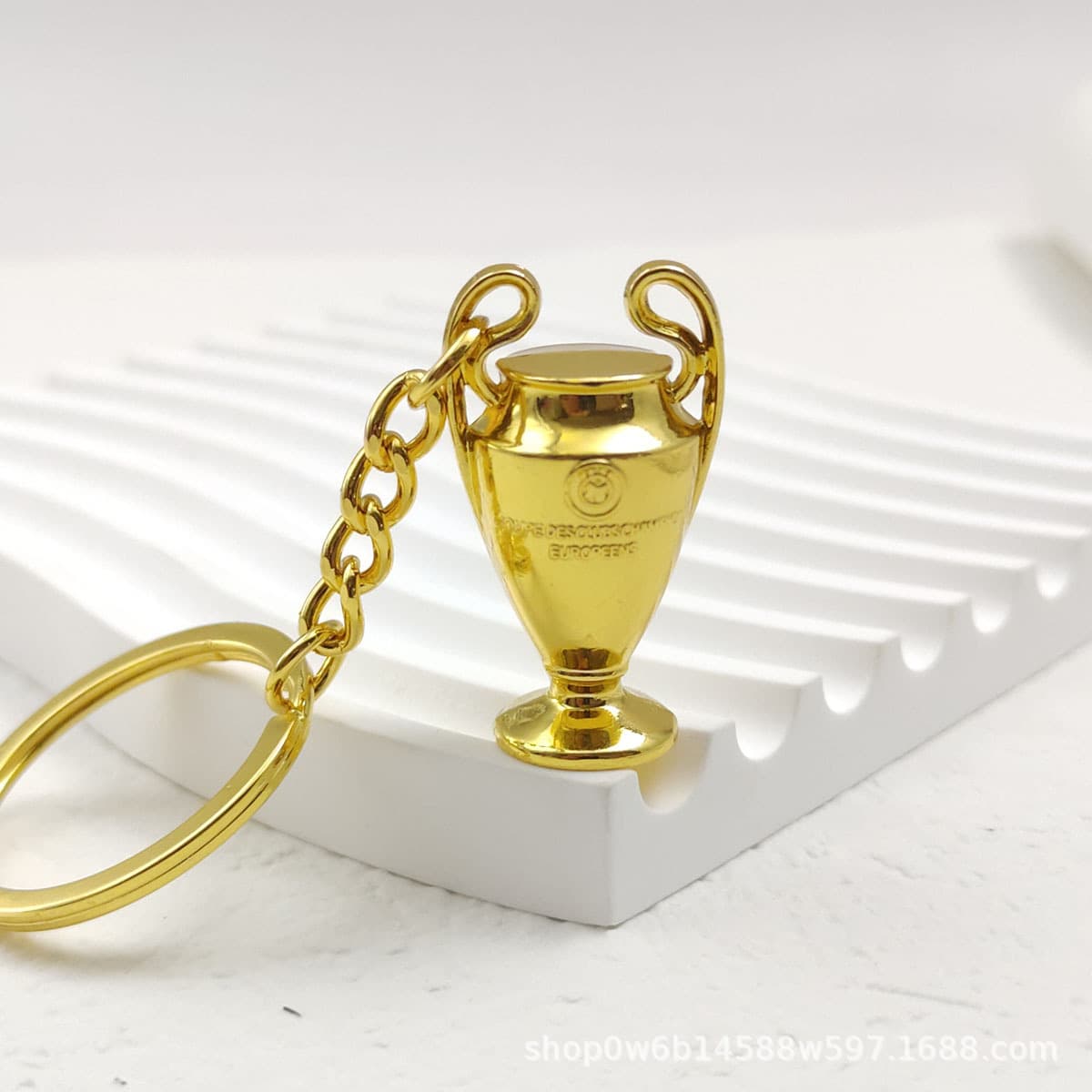 New World Cup Trophy Keychain Pendant Fan Souvenir Men's Car Keychain