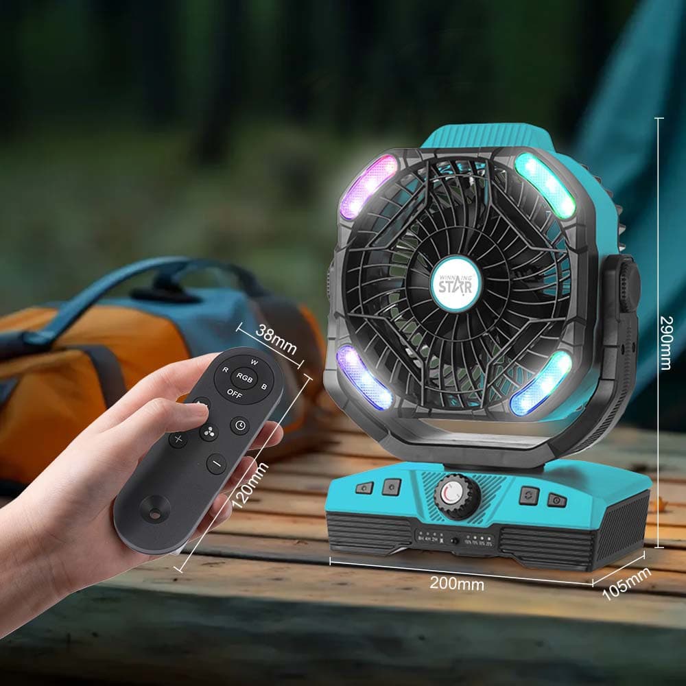 Cross-Border Outdoor TYPE-C/USB Interface Compact 6-inch Portable DC5V Desktop Electric Fan Stand Fan