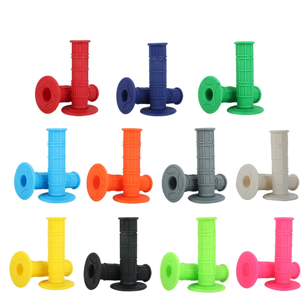 22/24mm Dirt Bike ATV Accessories Silicone Soft Handlebar Grip Throttle Grip Cover Handle Grip